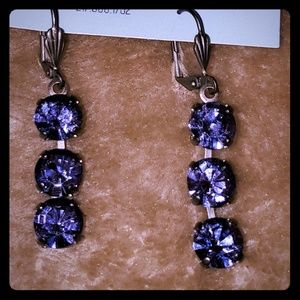 Swarovski crystal earrings